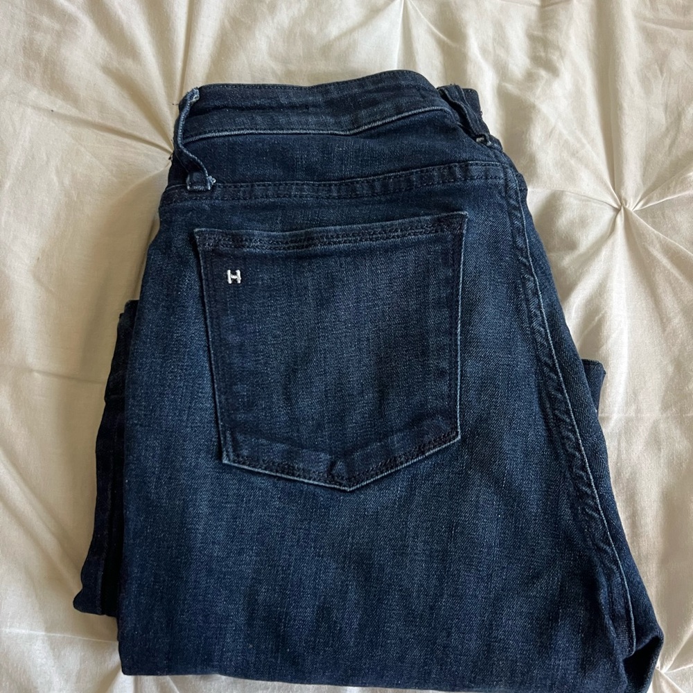 Dark Blue Flare & Wide Leg Jeans